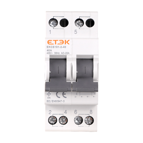 Etek AC 2P Manual Changeover Switch 40A