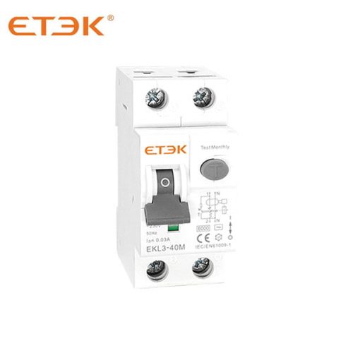 Etek AC 1P+N RCD 40A Type A-MV (Earth Leakage)