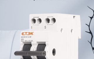 Etek AC 2P Manual Changeover Switch 40A