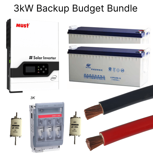 3kW Backup Budget Bundle