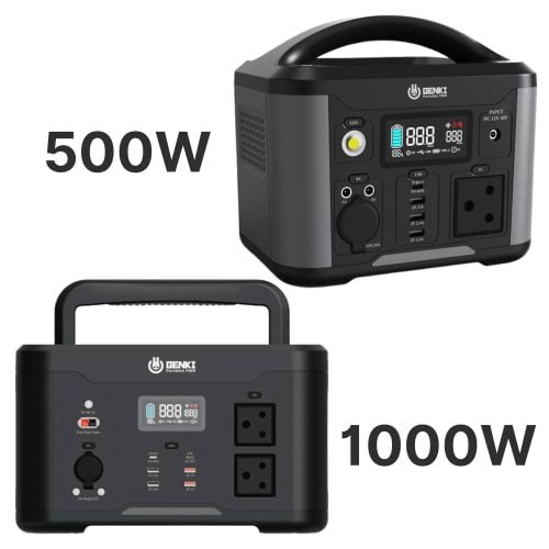 Genki 500-1000W Portable Power Station