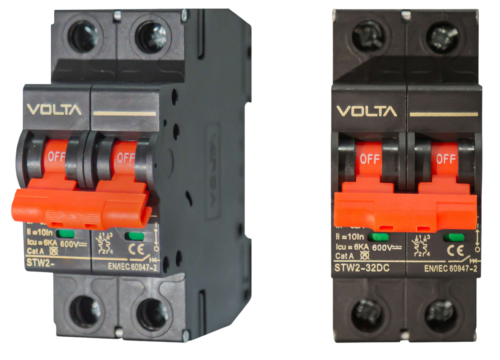 DC 2P Mini Circuit Breaker 16-80A