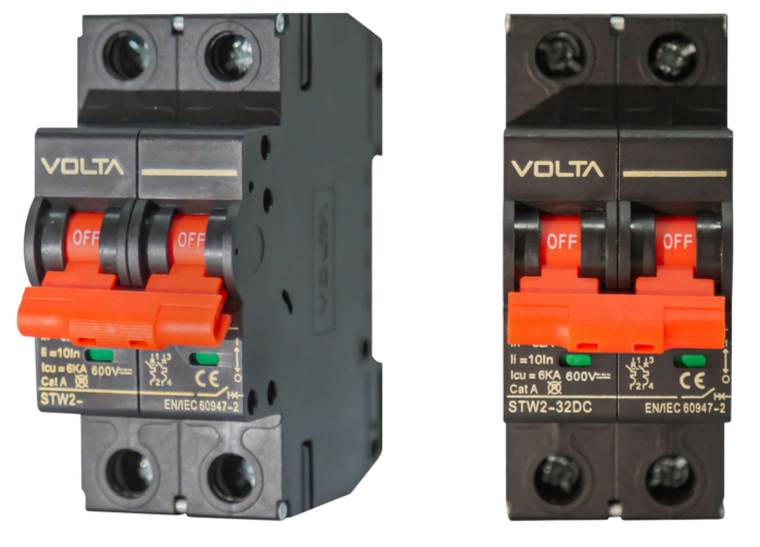 DC 2P Mini Circuit Breaker 16-80A