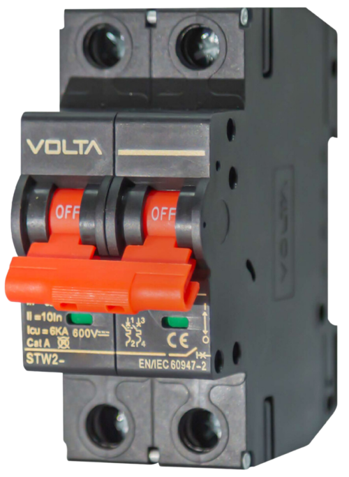 DC 2P Mini Circuit Breaker 16-80A